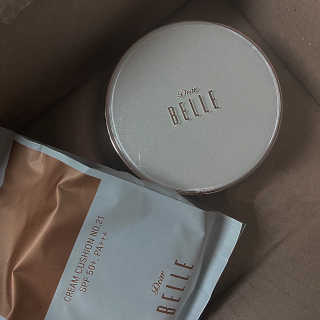 디어벨르 크림쿠션 DEAR BELLE CREAM COUSION — 5점을 준 리뷰어가 2020년 7월 올린 사용 사진