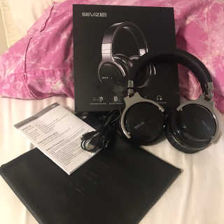 SEVIZ Bluetooth Headphones 10 3color — 5점을 준 리뷰어가 2020년 10월 올린 사용 사진