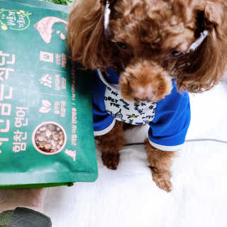 [풀무원 아미오] 자연담은식단 1kg 3종 — 5점을 준 리뷰어가 2020년 12월 올린 사용 사진