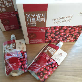 자연에온 몽모랑시 타트체리 착즙 100mL 10개입 2BOX — 4점을 준 리뷰어가 2020년 10월 올린 사용 사진