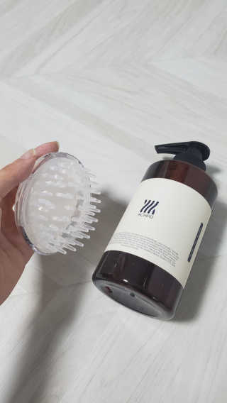 에이처드 유산균 탈모 샴푸 500ml — 5점을 준 리뷰어가 2020년 8월 올린 사용 사진
