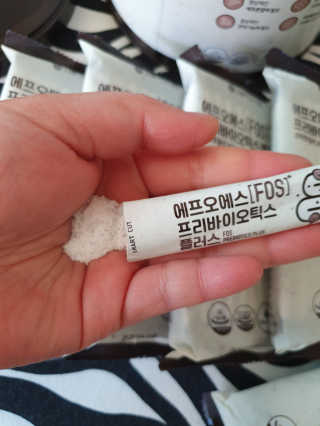서울약사신협_FOS프리바이오틱스플러스쿠앤크_5gX100포 — 5점을 준 리뷰어가 2020년 4월 올린 사용 사진