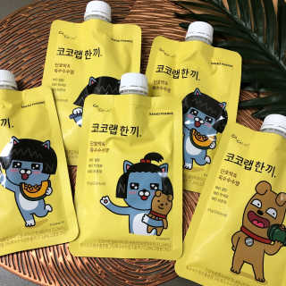 [코코랩] 코코랩 한끼 4 종 중 1종 랜덤 발송 — 4.5점을 준 리뷰어가 2020년 4월 올린 사용 사진