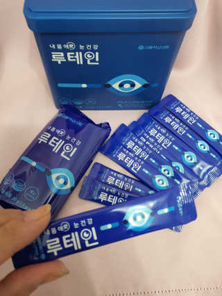 서울약사신협_내몸애눈건강루테인_2g x 50포 — 5점을 준 리뷰어가 2020년 8월 올린 사용 사진
