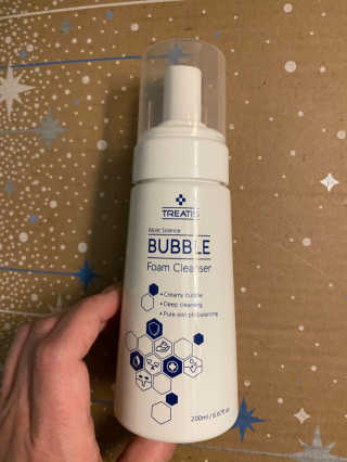 트리티스 [TREATIS] Bubble Foam Cleanser 200ml — 4점을 준 리뷰어가 2020년 12월 올린 사용 사진