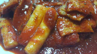 화곡미담 옛날 떡볶이 — 4점을 준 리뷰어가 2020년 5월 올린 사용 사진