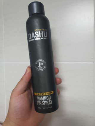 다슈코리아 다슈 포 맨 프리미엄 밤부 핀 스프레이 300ml — 3점을 준 리뷰어가 2020년 10월 올린 사용 사진
