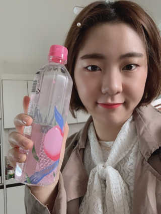 아쿠아스 플레이버워터 ★[아쿠아스] 복숭아 플레이버워터 1BOX 20개입★ — 5점을 준 리뷰어가 2020년 5월 올린 사용 사진