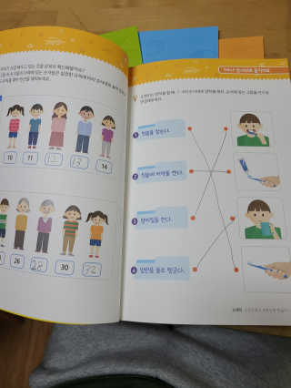 생각하는 코딩 소프트웨어 세부정복 학습지 — 5점을 준 리뷰어가 2020년 11월 올린 사용 사진
