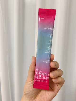 로그네이처 로그 차전자피+가르시니아 — 5점을 준 리뷰어가 2020년 6월 올린 사용 사진