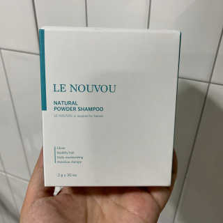 LE NOUVOU 내추럴파우더샴푸 스틱 1box — 5점을 준 리뷰어가 2020년 4월 올린 사용 사진