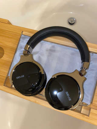 SEVIZ Bluetooth Headphones 10 3color — 5점을 준 리뷰어가 2020년 9월 올린 사용 사진