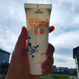 트리티스 US [TREATIS] UV Defence Sun Cream PA+++ / SPF50+ — 5점을 준 리뷰어가 2020년 11월 올린 사용 사진