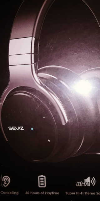 SEVIZ Bluetooth Headphones 10 3color — 5점을 준 리뷰어가 2020년 8월 올린 사용 사진