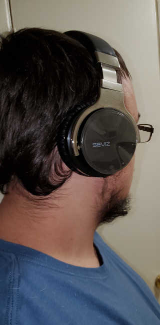 SEVIZ Bluetooth Headphones 10 3color — 5점을 준 리뷰어가 2020년 9월 올린 사용 사진