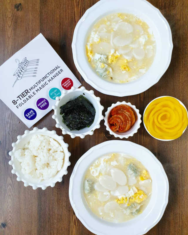 바네스데코 다용도 회전 접이식 옷걸이 매직행거 화이트 리뷰 사진