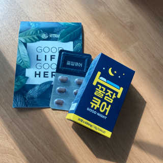 조은약초 꿀잠큐어 제주 감태추출물 감태정 600mg — 4점을 준 리뷰어가 2020년 5월 올린 사용 사진