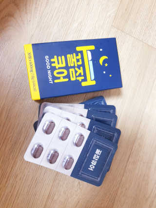 조은약초 꿀잠큐어 제주 감태추출물 감태정 600mg — 5점을 준 리뷰어가 2020년 8월 올린 사용 사진