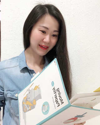움직이는 종이로봇 - 로빗 로얄버전 움직이는 종이 로봇 - 로빗 — 4.5점을 준 리뷰어가 2020년 10월 올린 사용 사진