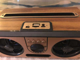 SEVIZ RETRO20W 레트로 블루투스 스피커 — 5점을 준 리뷰어가 2020년 6월 올린 사용 사진