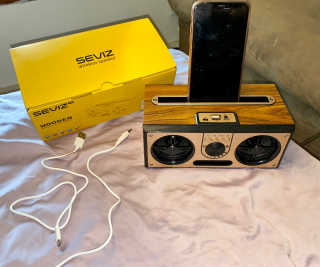SEVIZ RETRO20W 레트로 블루투스 스피커 — 5점을 준 리뷰어가 2020년 6월 올린 사용 사진