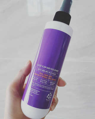 달리프 글램 헤어팩 인미스트 200ml — 5점을 준 리뷰어가 2020년 10월 올린 사용 사진