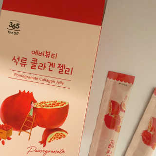 365더건강 에버뷰티 석류콜라겐 젤리 — 5점을 준 리뷰어가 2020년 7월 올린 사용 사진
