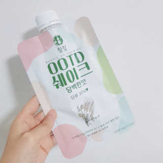 [꾸콤] 참참 OOTD쉐이크 담백한 일주일세트 50g x 5 — 5점을 준 리뷰어가 2020년 10월 올린 사용 사진