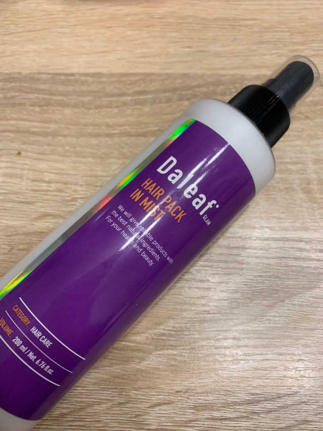 달리프 글램 헤어팩 인미스트 200ml 리뷰 사진