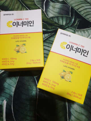 이너미인 VITAMIN-C 700 — 5점을 준 리뷰어가 2020년 8월 올린 사용 사진