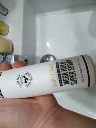 다슈코리아 다슈 포 맨 프리미엄 메가 홀드 슈퍼 스프레이 250ml — 5점을 준 리뷰어가 2020년 12월 올린 사용 사진