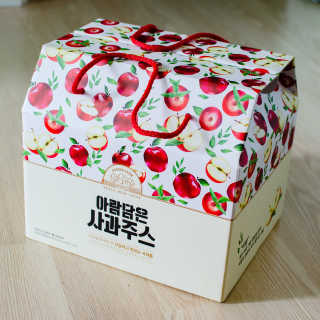 [가든농장]아람담은 사과주스 [가든농장] 아람담은 사과주스 120ml x 15포 — 5점을 준 리뷰어가 2020년 5월 올린 사용 사진