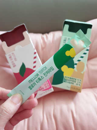 멜로아티톡스 애플비트, 진저라임 상큼하게 가벼워질 땐 멜로아티톡스 애플비트 진저라임 — 5점을 준 리뷰어가 2020년 5월 올린 사용 사진