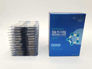 건강한약속 바른 바른 칼슘마그네슘비타민D아연 — 5점을 준 리뷰어가 2020년 5월 올린 사용 사진