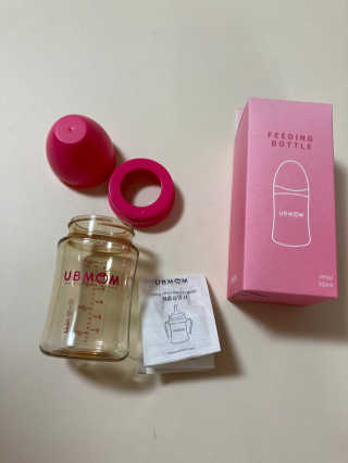 유비맘 PPSU 젖병 노꼭지_200ml_컬러 랜덤 발송 — 5점을 준 리뷰어가 2020년 7월 올린 사용 사진