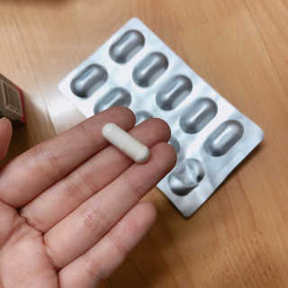 엔젯오리진 모유유산균100 — 5점을 준 리뷰어가 2020년 5월 올린 사용 사진