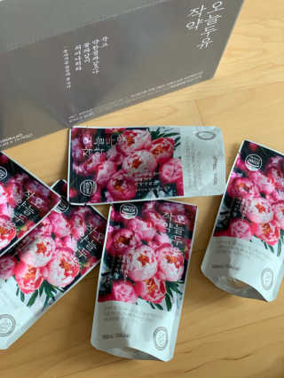 농사지음 약콩과 작두콩으로 만든 오늘두유 작약 이벤트 — 5점을 준 리뷰어가 2020년 10월 올린 사용 사진