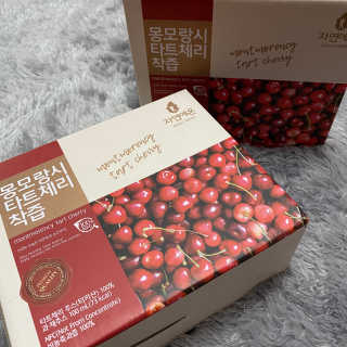 자연에온 몽모랑시 타트체리 착즙 100mL 10개입 2BOX — 5점을 준 리뷰어가 2020년 11월 올린 사용 사진