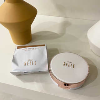 디어벨르 크림쿠션 DEAR BELLE CREAM COUSION — 5점을 준 리뷰어가 2020년 8월 올린 사용 사진