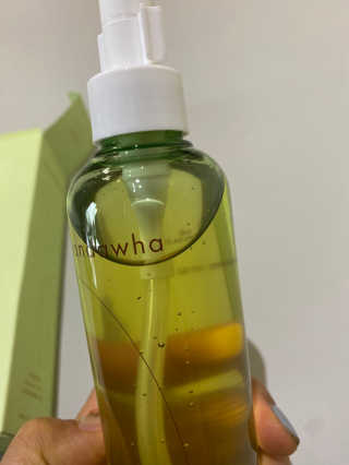 스킨큐어 산다화 순한 클렌징 동백 오일 200ml — 4.5점을 준 리뷰어가 2020년 6월 올린 사용 사진