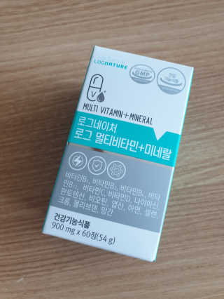로그네이처 로그 멀티비타민+미네랄 — 1점을 준 리뷰어가 2020년 8월 올린 사용 사진