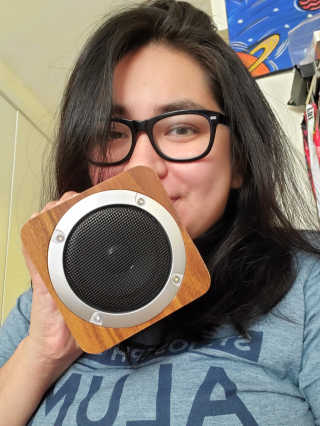 SEVIZ MINI10W 레트로 블루투스 스피커 — 5점을 준 리뷰어가 2020년 9월 올린 사용 사진