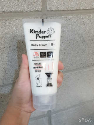 킨더퍼페츠 베이비크림 180ml — 5점을 준 리뷰어가 2020년 9월 올린 사용 사진