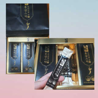헬스업_천명진프리미엄홍삼스틱_10ml x 30포 — 5점을 준 리뷰어가 2020년 9월 올린 사용 사진