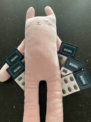 조은약초 꿀잠큐어 제주 감태추출물 감태정 600mg — 2점을 준 리뷰어가 2020년 5월 올린 사용 사진