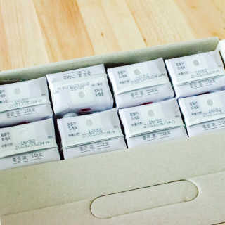 세상간단 완전푸드 [완전두유] 5종 — 5점을 준 리뷰어가 2020년 4월 올린 사용 사진