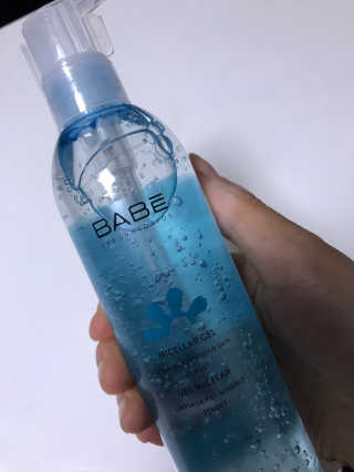 바베 BABE 바베 미셀라 젤 클렌저 — 5점을 준 리뷰어가 2020년 5월 올린 사용 사진