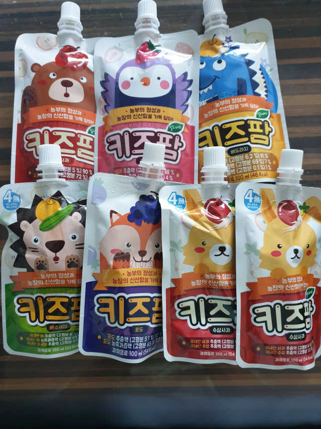 키즈팜 6종 리뷰 사진