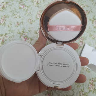 디어벨르 크림쿠션 DEAR BELLE CREAM COUSION — 5점을 준 리뷰어가 2020년 8월 올린 사용 사진