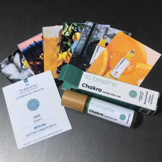무니스튜디오 차크라 아로마 롤온 7종 10ml — 5점을 준 리뷰어가 2020년 5월 올린 사용 사진
